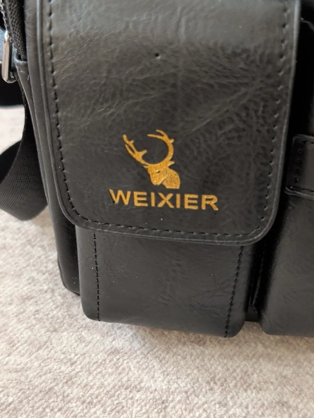 Black Men's Crossbody Shoulder Bag